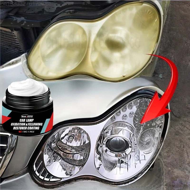GlowWash ClearVision - Restaurador de Faros Profesional